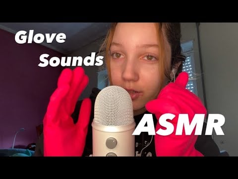 Glove Sounds with Pink Gloves | ASMR