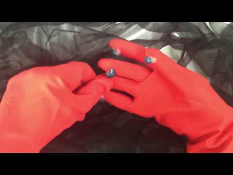 MARIGOLDS 💕  STRUGLE 💦 TO TAKE OF RUBBER GLOVES 🤚✋  [[ASMR]]