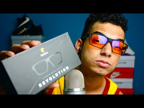 ASMR Calendrier de l'avent 6/25 : Présentation nouvelles lunettes ( Horus.X Révolution )