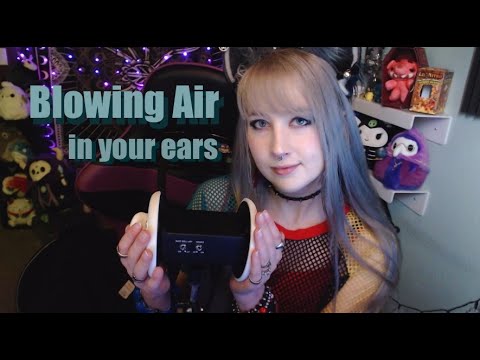 Ear Blowing + Breathing ASMR