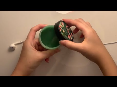 ASMR lid sounds w/ apple mic