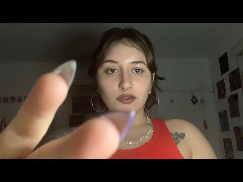 asmr tapping directo en tu cara! TAPPING EN LA CÁMARA