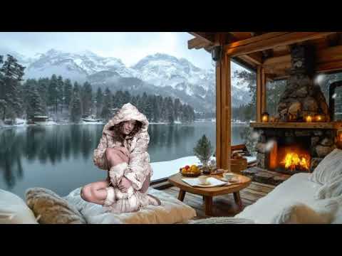 Smooth Relaxing Jazz Music on a Cozy Wintery Night Ambience Relaxing Sounds