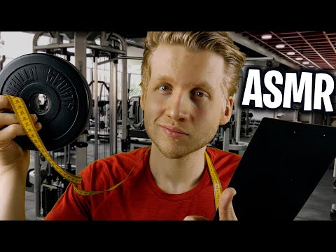 ASMR | Anmeldung im Fitnessstudio & ich vermesse dich! (Roleplay)