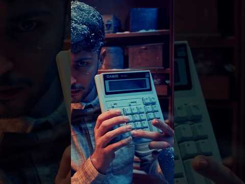 ASMR Typing on Vintage Calculator #asmr #sleep #relaxing