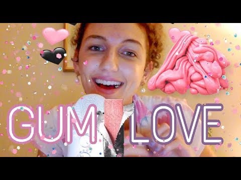 ASMR ~ TINGLY GUM AFFIRMATIONS FOR YOU 💕💕💕