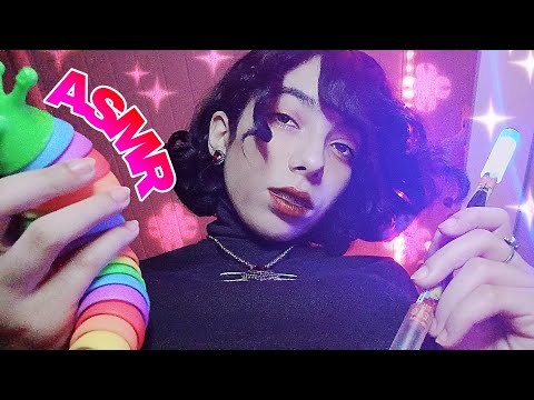 ASMR NAMORADA CUIDANDO DA SUA ANSIEDADE | ROLEPLAY