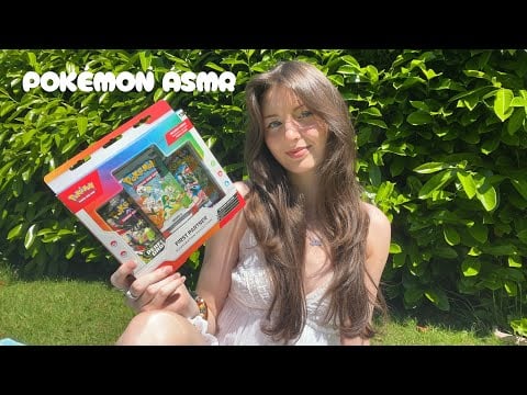 ASMR Pokémon First Partner unboxing! (during a Scottish heatwave)