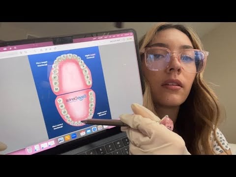 ASMR dentist appointment 🤍✨🦷 ~ lofi sounds, whispered