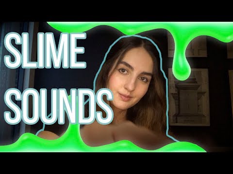 ASMR - TU CARA ES SLIME (VISUALES, SONIDOS PEGAJOSOS)