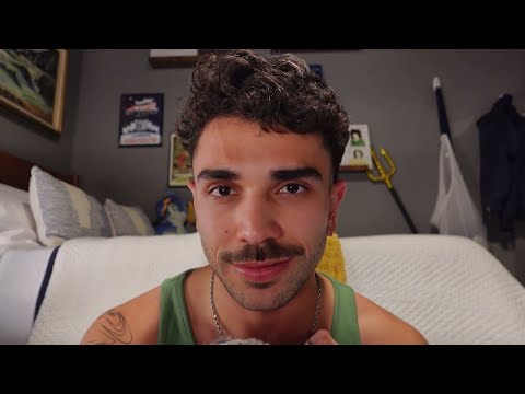 ASMR Awkward Guy Draws You In His Room
