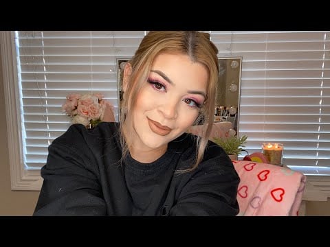 Valentines glam chit chat grwm 💗