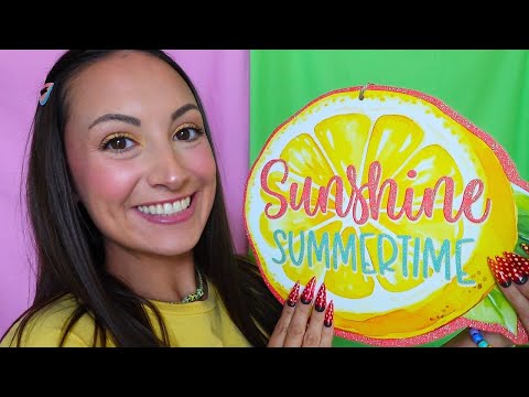 ASMR Summer Fruit Themed Triggers Year 3! 🍉🍍🍋‍🟩🍋