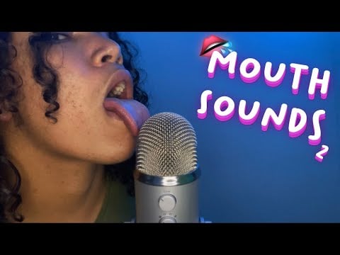 ASMR mouth sounds, spit painting 🎨 hands sounds, inaudible whispers + brain massage & tapping