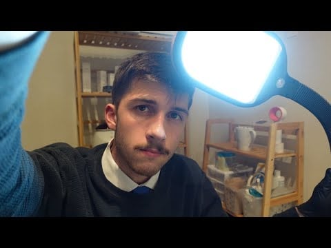 ASMR Dermatologist Exam (Male Doctor Roleplay) | Personal Attention for Relaxation & Stress Relief