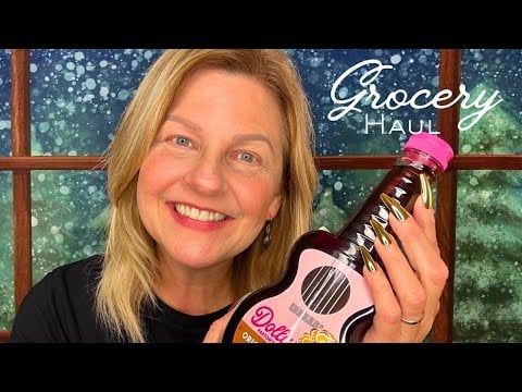 ASMR | November Grocery Haul featuring Tingly Treats & Tapping on Items with Gold Tone Nails! 😍✨⭐