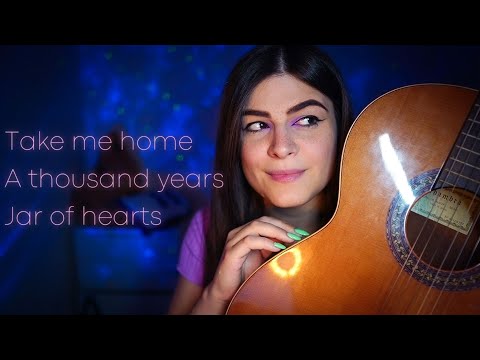 SINGING ASMR - Take me home -  A thousand years - Jar of hearts