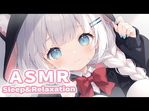 ASMR Tingly Oil Ear Massage & Ear Blowing 💙 No Talking