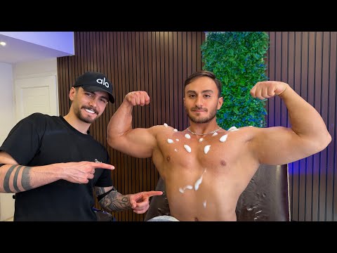 Intense ASMR Massage on Powerful Muscles 💪🔥