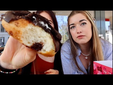 Vlog & Donut Mukbang mit Rona 🍩 SPOILER: Wir beschweren uns bei Royal Donuts!!!🤬