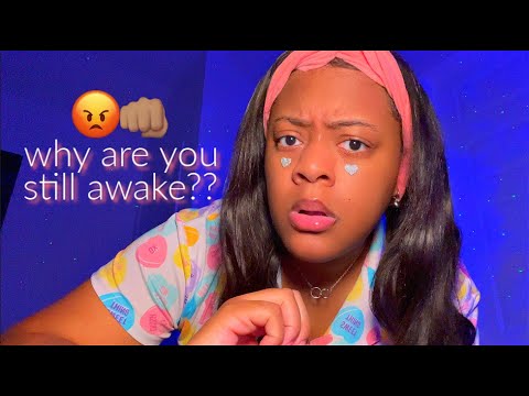 ASMR POV Your Mom Finds Out You're STILL Awake 😬😳 | Fast, Tingly & Chaotic ~