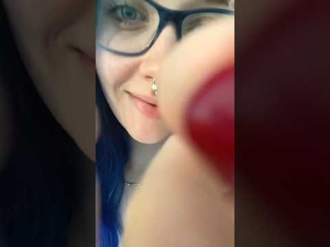 i hope your face is ok after this 😰 #asmrcameratapping #fastasmr #asmr #shorts