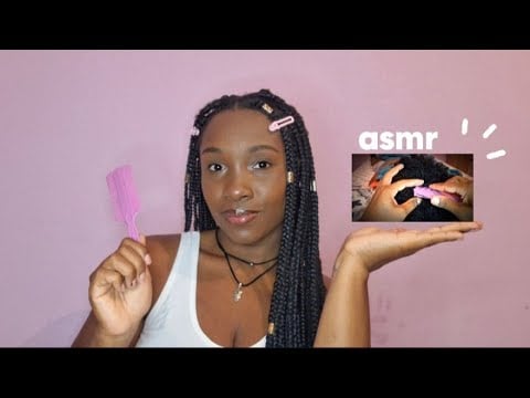 ASMR PIOLHO / TIRANDO PIOLHO DE UMA PESSOA REAL (asmr aplicado roleplay com voz suave)