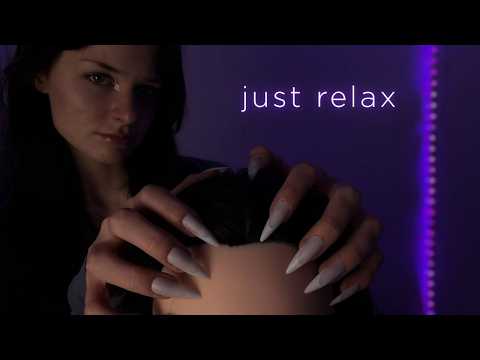 Realistic Scalp + Face Scratches & Massage for Stress Relief and Relaxation [ASMR]