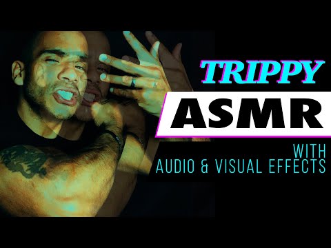 1 HOUR LOOP / ASMR FAST 😈 AGGRESSIVE TRIPPY HAND & MOUTH SOUNDS WITH AUDIO & VISUAL EFFECTS