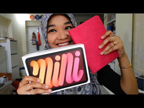 ASMR soft spoken - my new pink iPad mini 6th gen 🥳🥰 yaay!