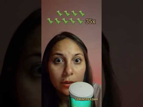 ASMR | Emoji challenge! 🦖 Parte 136 #shorts