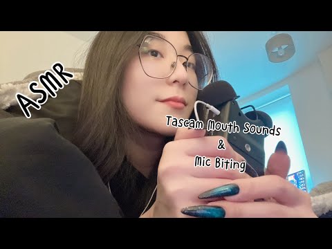 ASMR | Tascam Mouth Sounds & Mic Biting