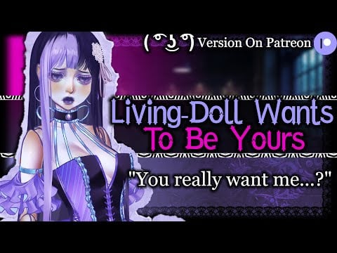 Stuck In Your Bedroom With A Shy Doll Girl [Strangers To Lovers] | Living Doll ASMR Roleplay