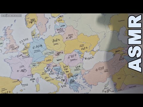 ASMR: The Minimum Wages  for Every Europe Country | Stats & Facts | ASMR maps and whispering