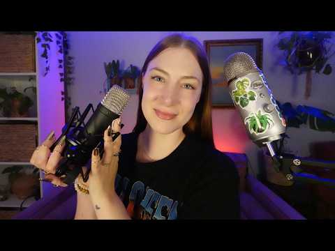 ASMR New mic!! 🎙️ Gentle Hand Movements & Whispered Rode Ramble 😴