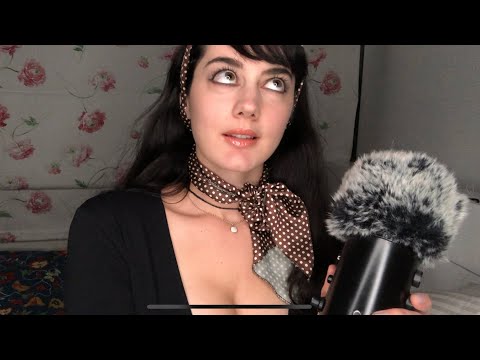 ASMR popular trigger words and 👅mouth sounds{Sksk, Tktk, Shh, Tingle, OK}🤤