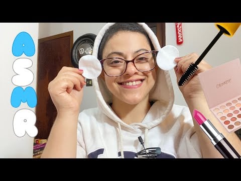 🧴 ASMR HIPNÓTICO: Tirando Maquiagem PASSO A PASSO + Skincare Noturno! ✨😌