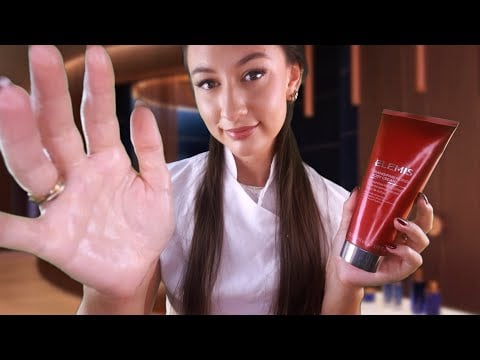 ASMR Spa Treatment Roleplay | Facial & Scalp Massage (Softly Spoken)