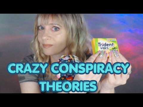 ASMR Gum Chewing | The Craziest Conspiracy Theories You Never Heard | Whispered