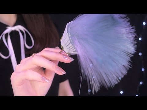 ASMR Hypnotic Whispering & Visual Triggers 🌙 (tktk, Hand Movements + Face Brushing, etc)