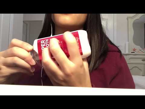 ASMR Tapping on Lotion Bottles 10 Minutes [Requested]