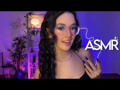 o ASMR que você PRECISA PARA DORMIR HOJE 🫵🏻👄 | sons de boca, cafuné, pincel 🌙