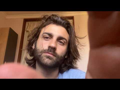 [ASMR] I will clean and touch your face, whether you like it or not