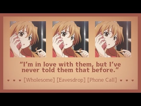 Overhearing your GF talk about you [ASMR Girlfriend RP F4A] [Wholesome] [Eavesdrop] [Phone Call]