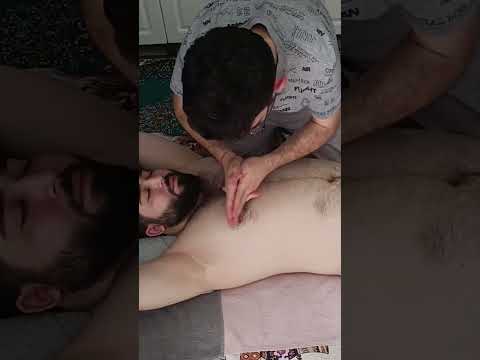ASMR TURKISH CHEST AMAZING TURKISH MASSAGE #shortvideo #massage #triggersforsleep #relax #asmr