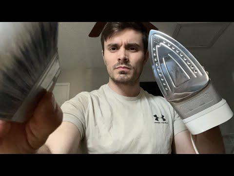 ASMR Ironing Your Face 