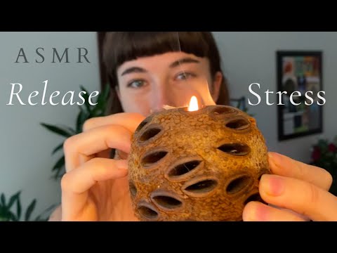 Relaxing ASMR to reduce stress | Negative energy removal | Calming Reiki Energy Healing | Amethest