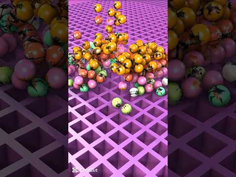 Perfectly Falling Balls — Hypnotic Italian Brainrot Loop 😵‍💫