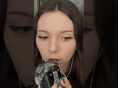 Full ASMR video on my channel ✨ #asmr #notalking #mouthsounds