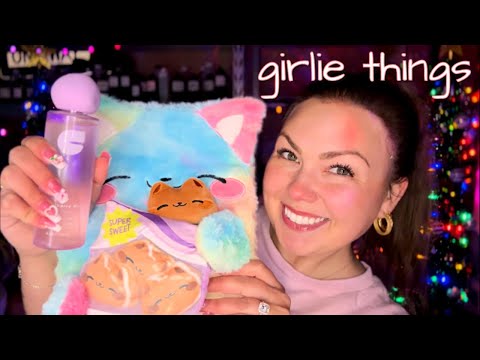 asmr/ HUGE Claire’s HAUL💖🛍️💅🏼✨ (girlie aesthetic Christmas gifts - lots of tapping + tingles)